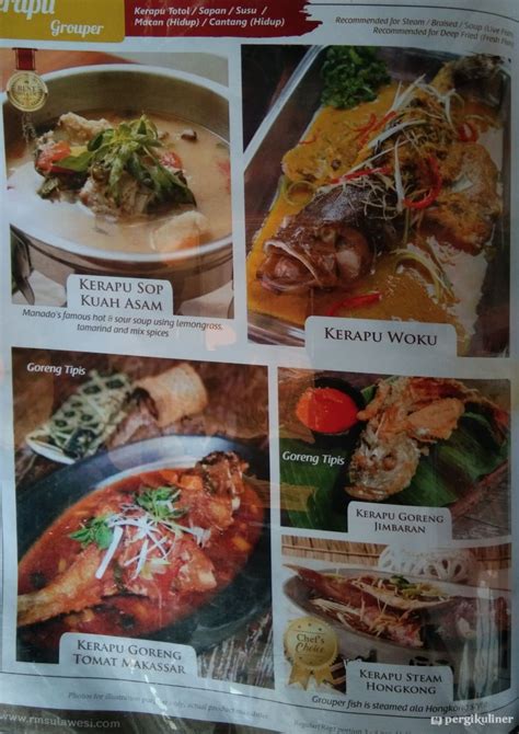 Selalu diperbarui! Menu Sulawesi@Mega Kuningan, .